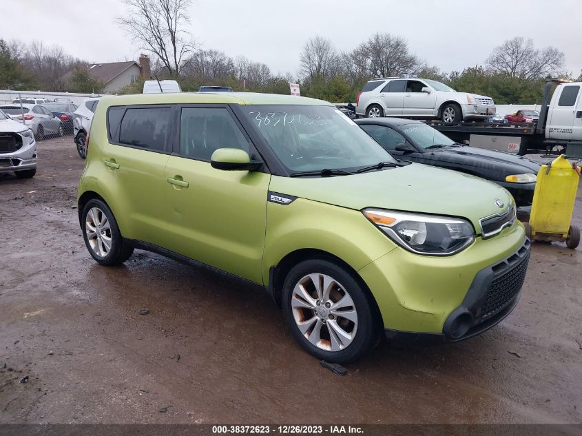2015 KIA SOUL + - KNDJP3A55F7760162