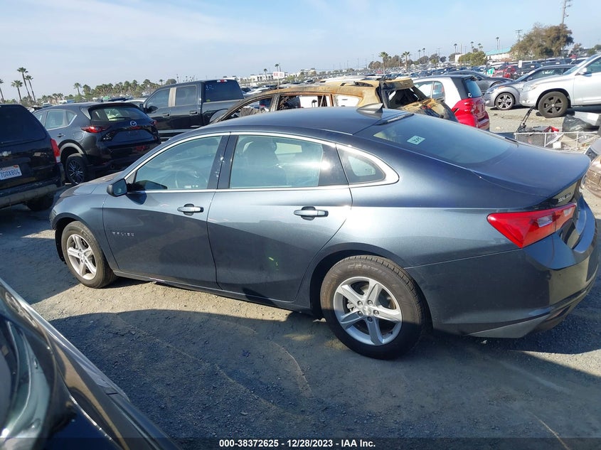 VIN 1G1ZB5STXKF206876 2019 CHEVROLET MALIBU 1LS