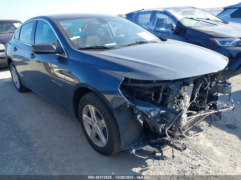 VIN 1G1ZB5STXKF206876 2019 CHEVROLET MALIBU 1LS