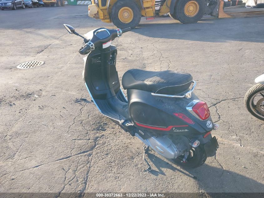 2021 VESPA PRIMAVERA/SPRINT 150 ZAPM818G9M5802135