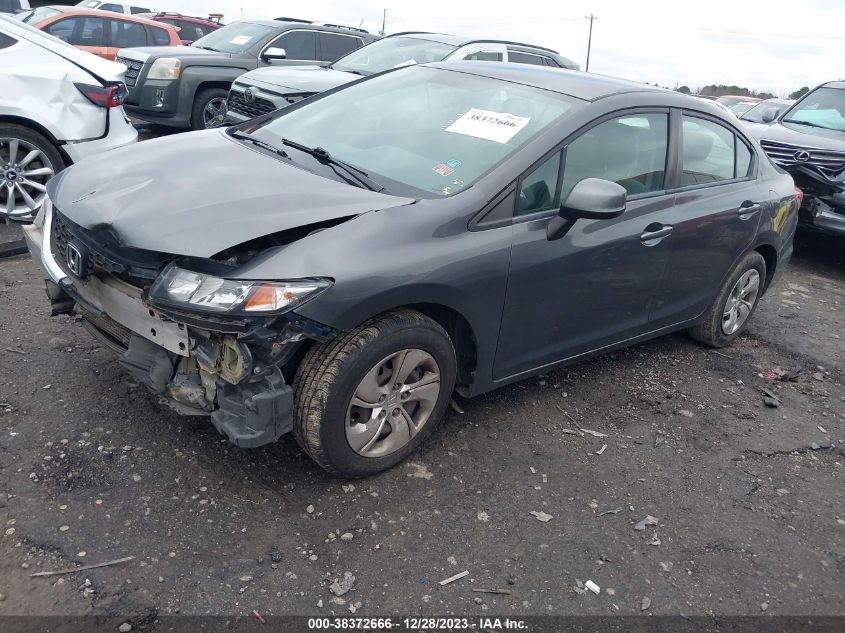 2013 HONDA CIVIC LX - 2HGFB2F53DH532641