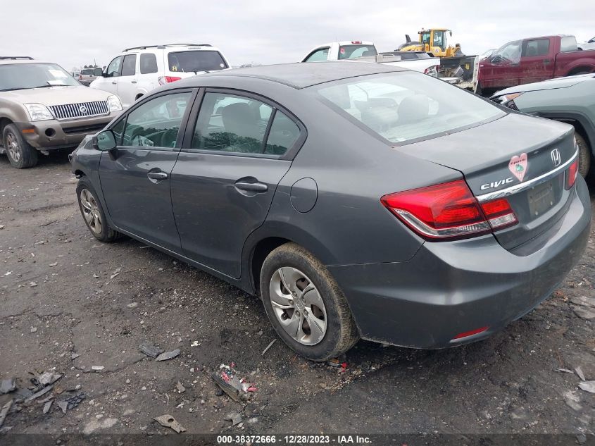 2013 HONDA CIVIC LX - 2HGFB2F53DH532641