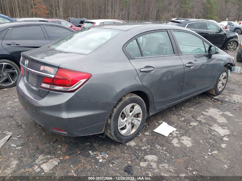 2013 HONDA CIVIC LX - 2HGFB2F53DH532641