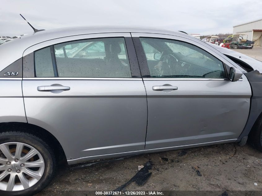 2013 CHRYSLER 200 TOURING - 1C3CCBBB5DN533943