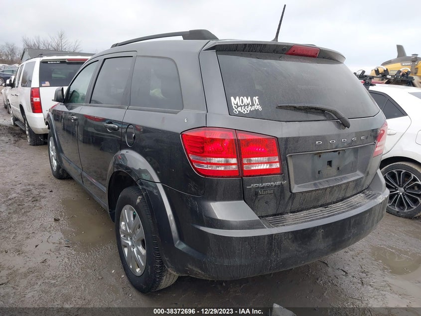 VIN 3C4PDCAB7LT207366 2020 DODGE JOURNEY SE VALUE