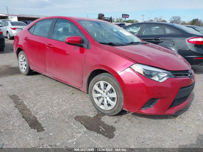 2015 TOYOTA COROLLA L/LE/LE PLS/PRM/S/S PLS - 5YFBURHE1FP286084