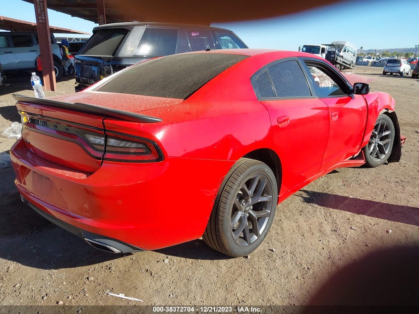VIN 2C3CDXBGXMH636418 2021 DODGE CHARGER SXT