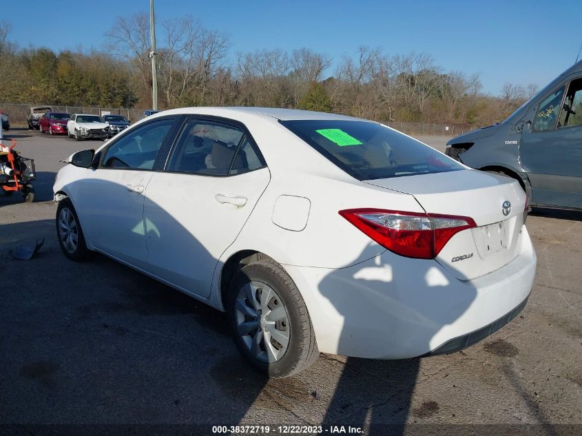 2T1BURHE9EC204892 | 2014 TOYOTA COROLLA