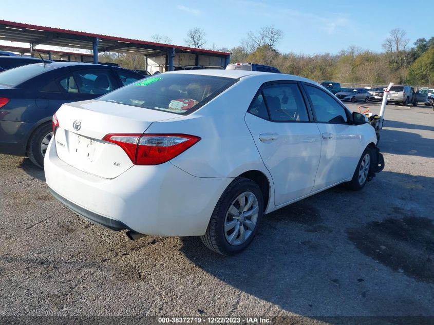 2T1BURHE9EC204892 | 2014 TOYOTA COROLLA