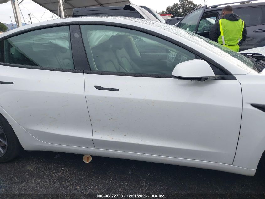 2022 TESLA MODEL 3 - 5YJ3E1EA1NF376558