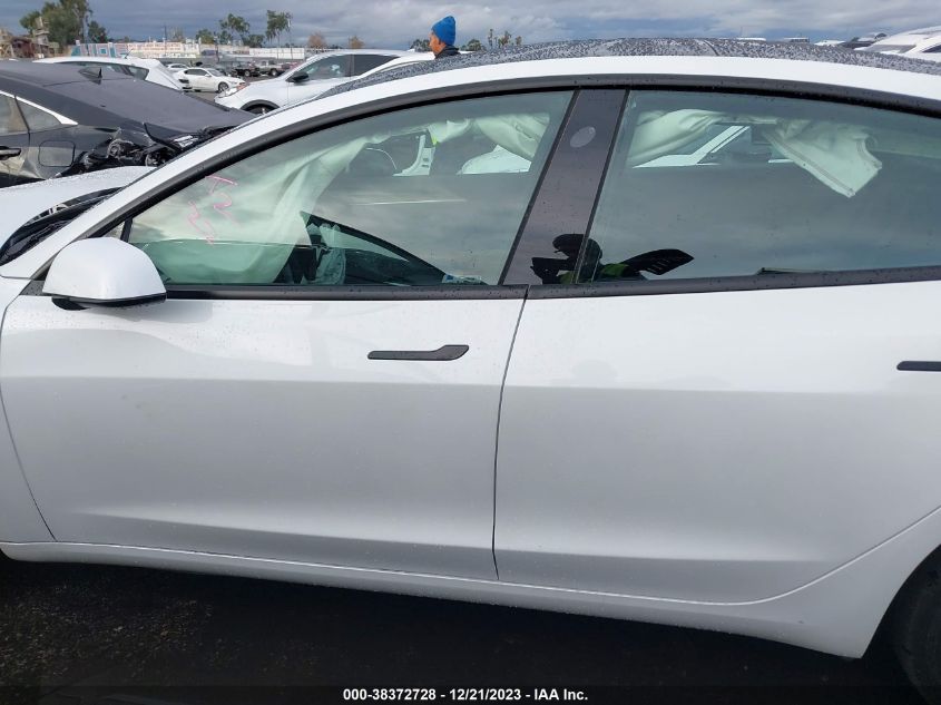 2022 TESLA MODEL 3 - 5YJ3E1EA1NF376558