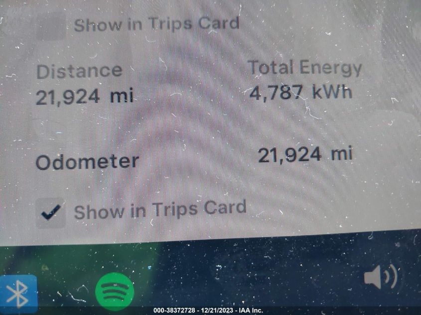 2022 TESLA MODEL 3 - 5YJ3E1EA1NF376558