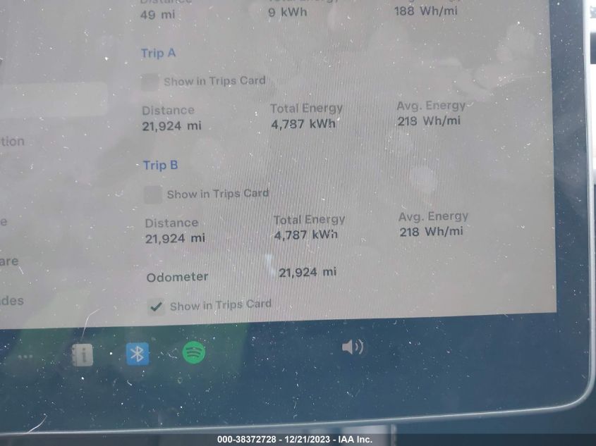 2022 TESLA MODEL 3 - 5YJ3E1EA1NF376558
