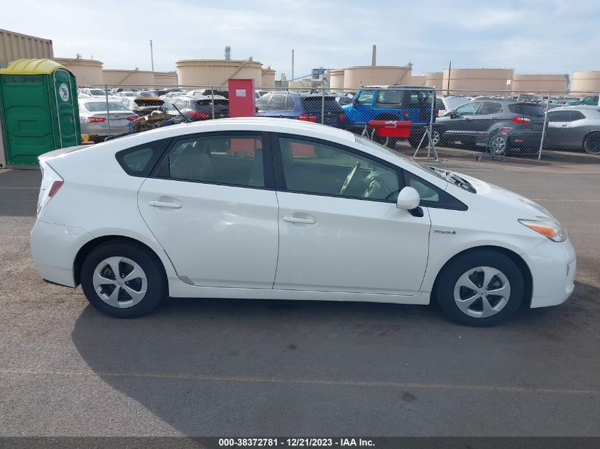 2014 TOYOTA PRIUS FIVE/FOUR/THREE/TWO - JTDKN3DU8E0359676