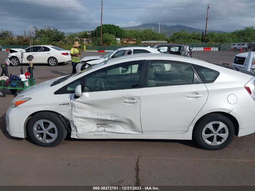 2014 TOYOTA PRIUS FIVE/FOUR/THREE/TWO - JTDKN3DU8E0359676