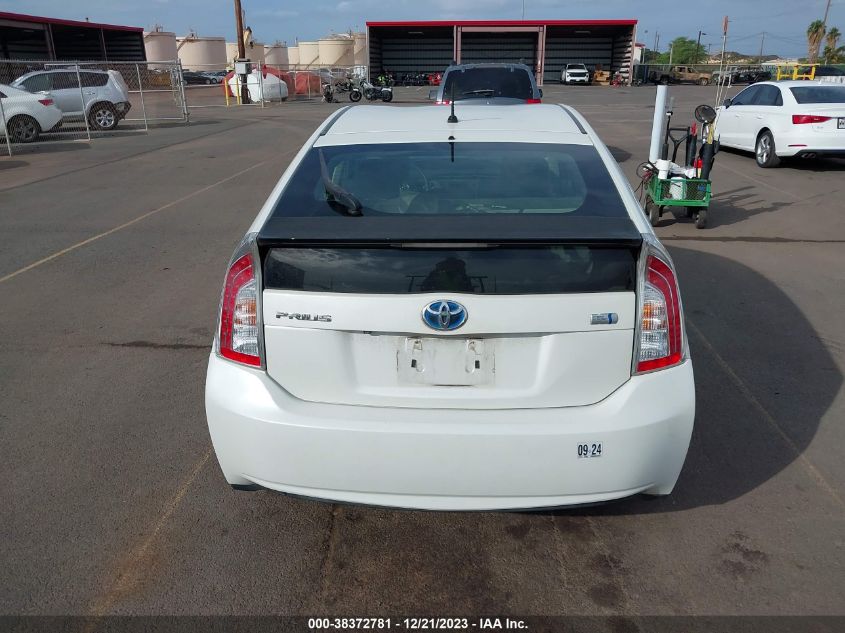 2014 TOYOTA PRIUS FIVE/FOUR/THREE/TWO - JTDKN3DU8E0359676