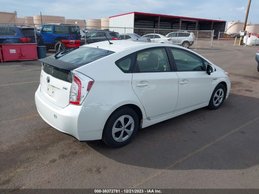 2014 TOYOTA PRIUS FIVE/FOUR/THREE/TWO - JTDKN3DU8E0359676