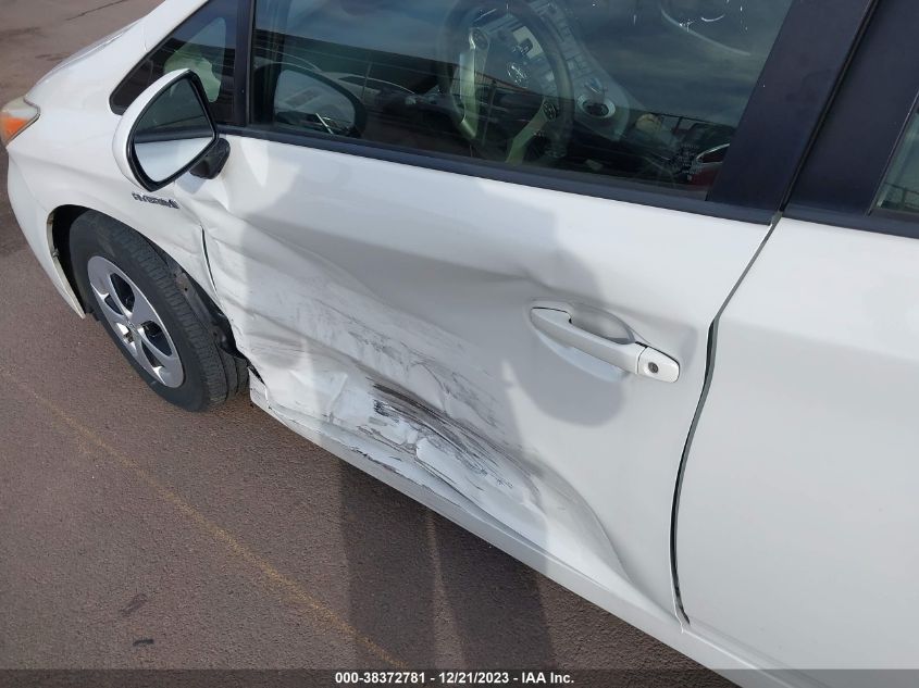 2014 TOYOTA PRIUS FIVE/FOUR/THREE/TWO - JTDKN3DU8E0359676