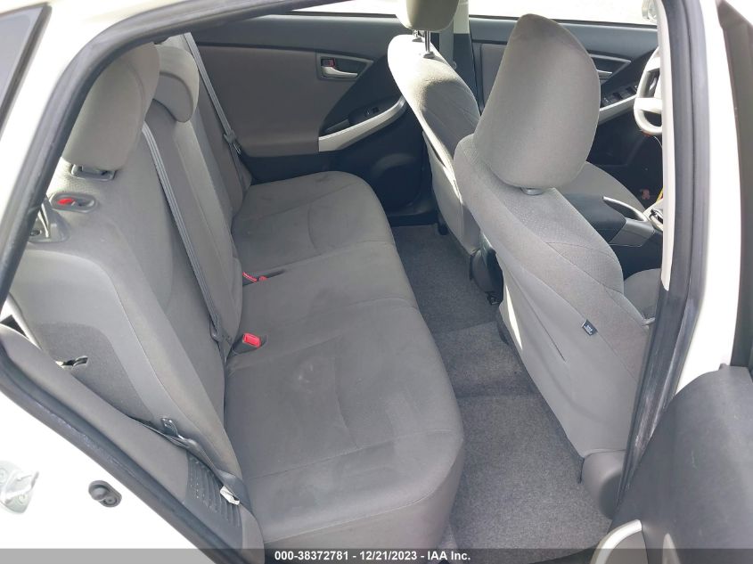 2014 TOYOTA PRIUS FIVE/FOUR/THREE/TWO - JTDKN3DU8E0359676