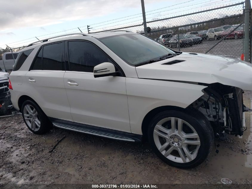 2014 MERCEDES-BENZ ML 350 4JGDA5JB8EA415933