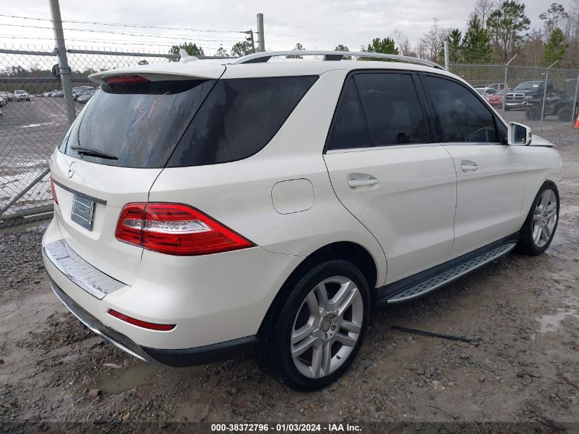 2014 MERCEDES-BENZ ML 350 4JGDA5JB8EA415933