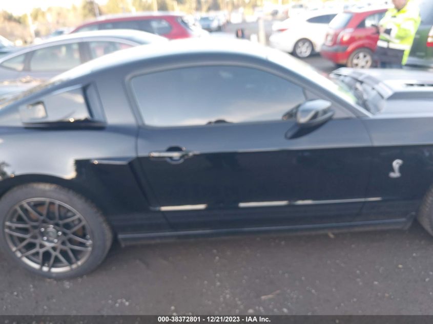 2013 FORD SHELBY GT500 - 1ZVBP8JZ1D5254208