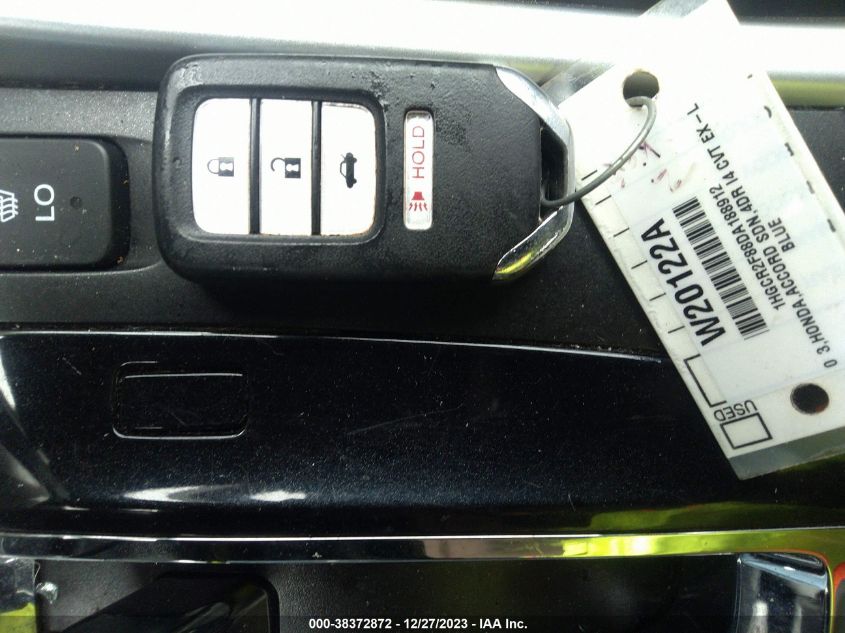 2013 HONDA ACCORD EXL - 1HGCR2F88DA188912