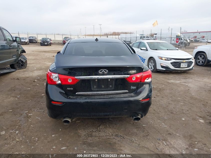 2016 INFINITI Q50 3.0T PREMIUM - JN1EV7AR8GM342363