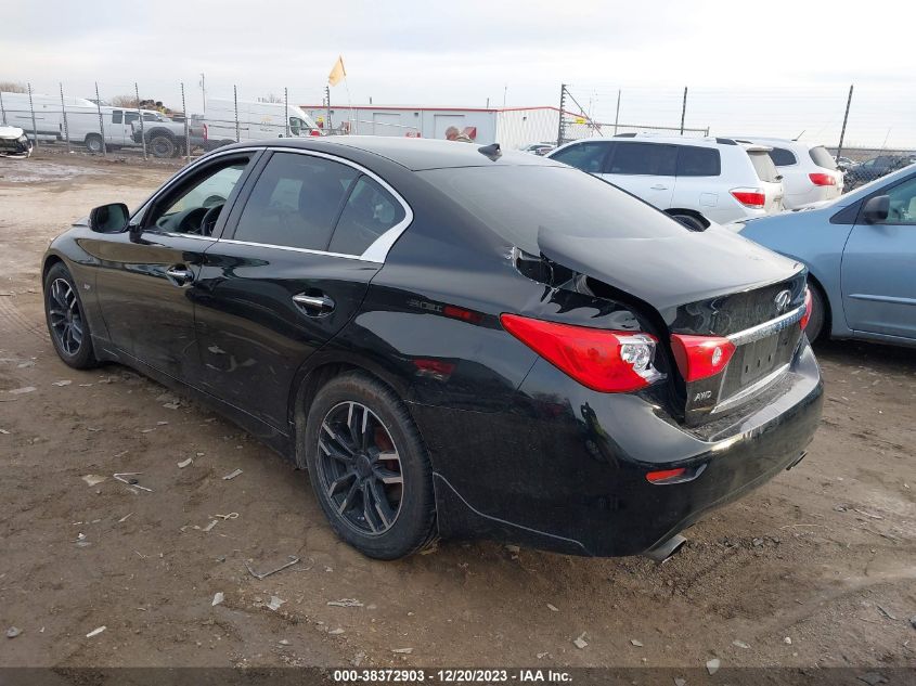 2016 INFINITI Q50 3.0T PREMIUM - JN1EV7AR8GM342363