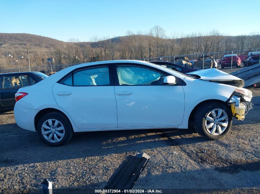 2015 TOYOTA COROLLA LE - 5YFBURHE7FP321775