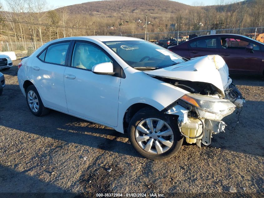 2015 TOYOTA COROLLA LE - 5YFBURHE7FP321775