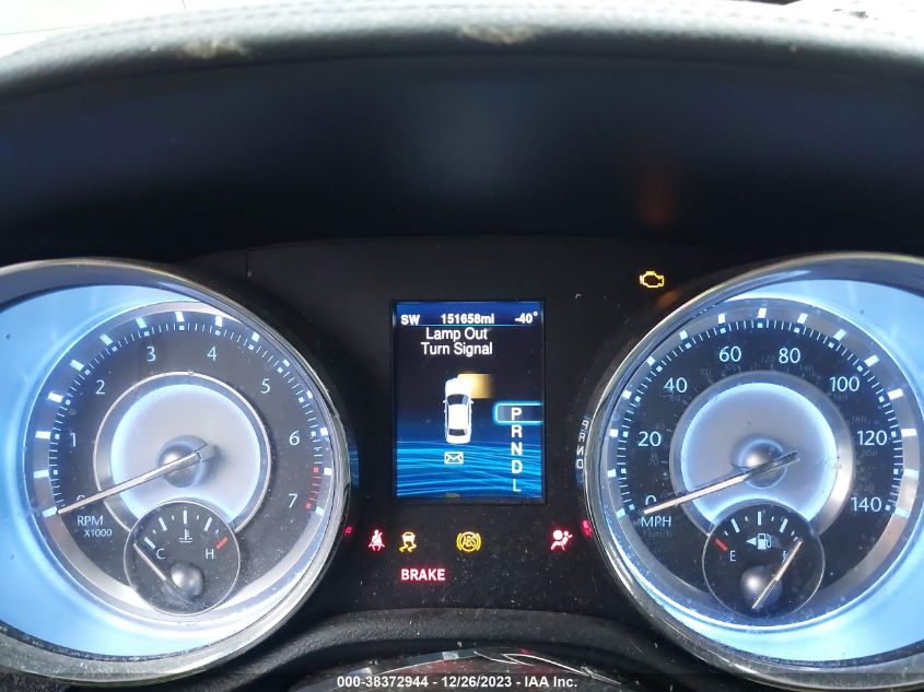 2013 CHRYSLER 300 - 2C3CCAAG3DH743778