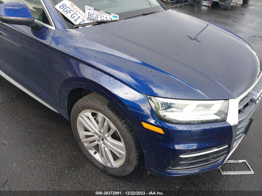2018 AUDI Q5 2.0T PREMIUM/2.0T TECH PREMIUM - WA1BNAFY2J2223217