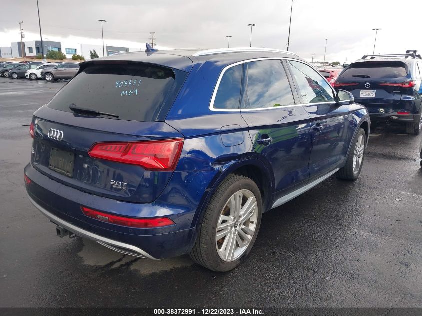 2018 AUDI Q5 2.0T PREMIUM/2.0T TECH PREMIUM - WA1BNAFY2J2223217