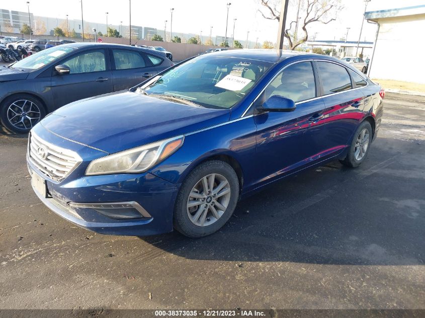 2015 HYUNDAI SONATA SE - 5NPE24AF6FH026706