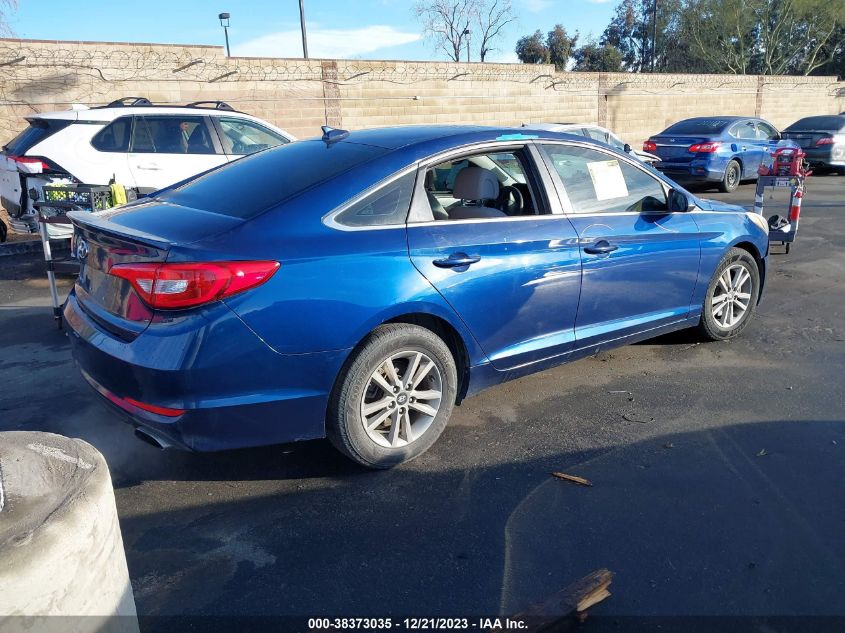 2015 HYUNDAI SONATA SE - 5NPE24AF6FH026706
