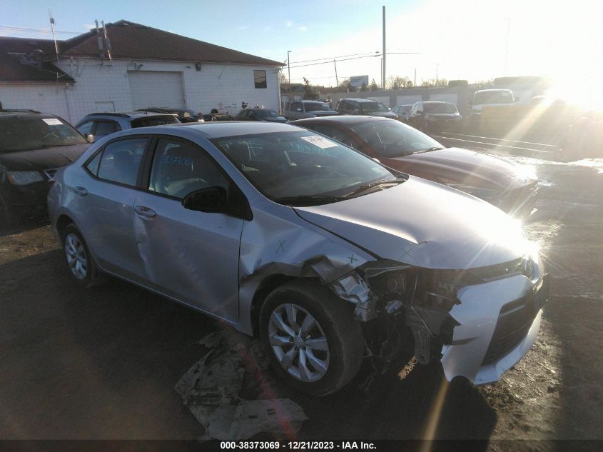 2016 TOYOTA COROLLA LE - 5YFBURHE6GP518292