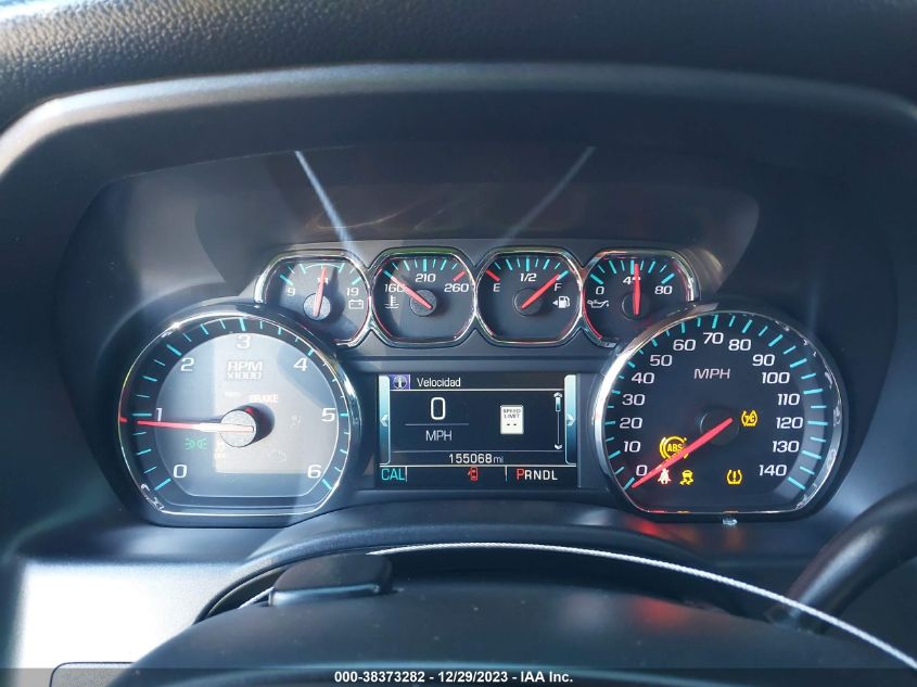 2017 CHEVROLET SILVERADO 1500 1LZ - 3GCUKSEC2HG261051