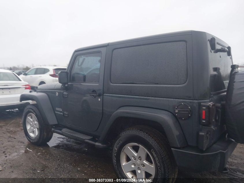 2017 JEEP WRANGLER SPORT - 1C4AJWAG8HL593343
