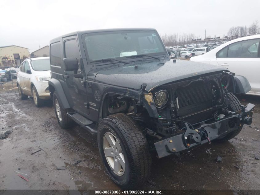 2017 JEEP WRANGLER SPORT - 1C4AJWAG8HL593343