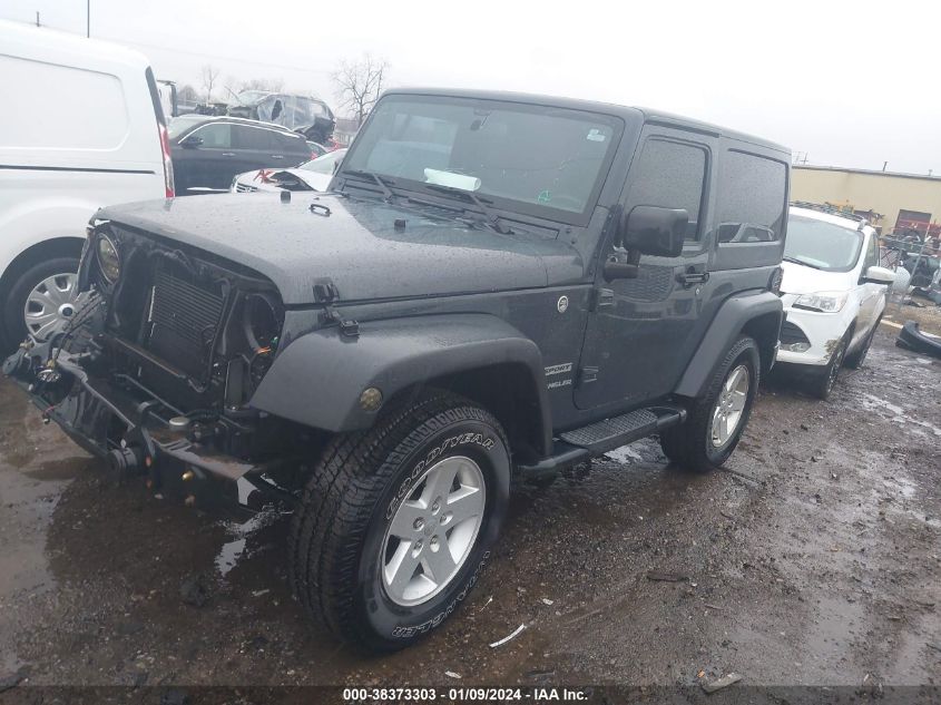 2017 JEEP WRANGLER SPORT - 1C4AJWAG8HL593343