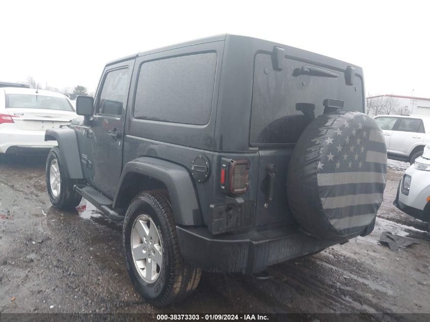 2017 JEEP WRANGLER SPORT - 1C4AJWAG8HL593343