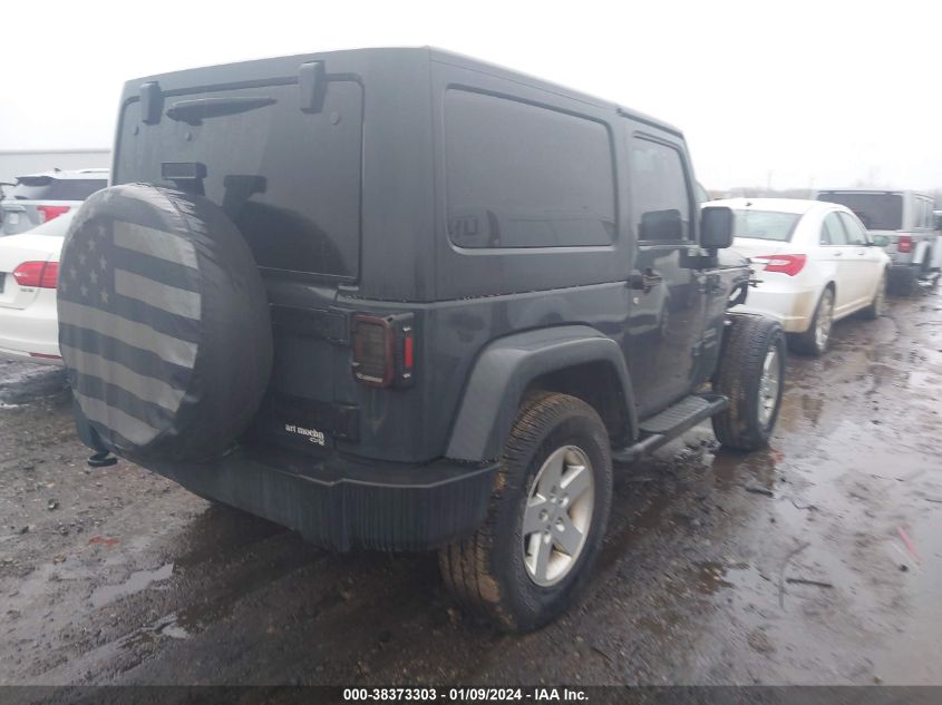 2017 JEEP WRANGLER SPORT - 1C4AJWAG8HL593343