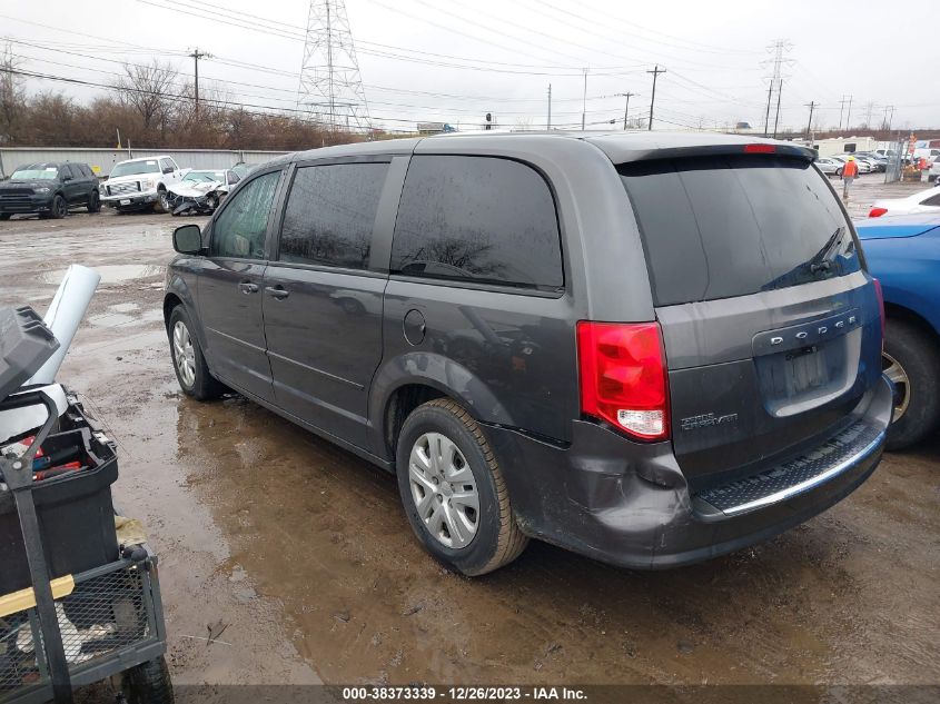 2017 DODGE GRAND CARAVAN SE - 2C4RDGBG7HR549386