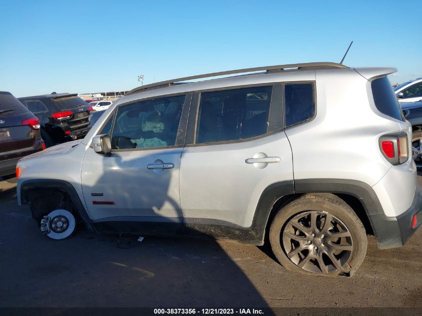 2016 JEEP RENEGADE LATITUDE - ZACCJABT8GPE13389