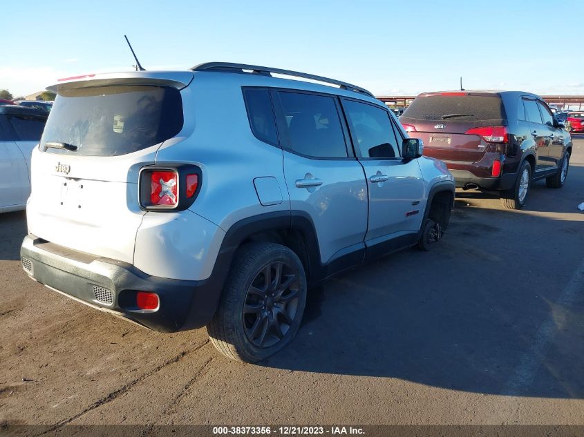 2016 JEEP RENEGADE LATITUDE - ZACCJABT8GPE13389