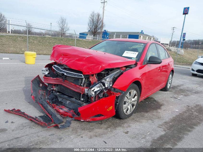 2014 CHEVROLET CRUZE LS AUTO - 1G1PA5SH6E7117293