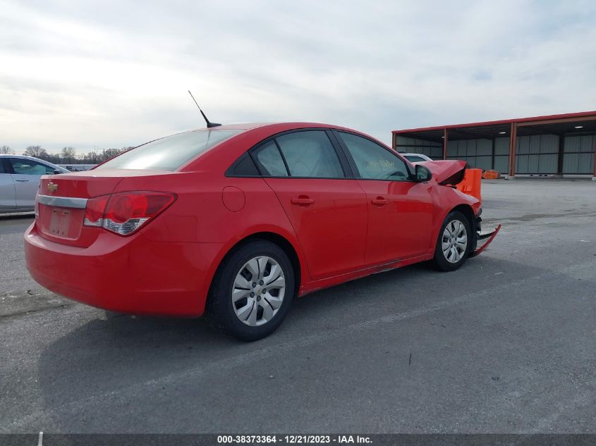 2014 CHEVROLET CRUZE LS AUTO - 1G1PA5SH6E7117293