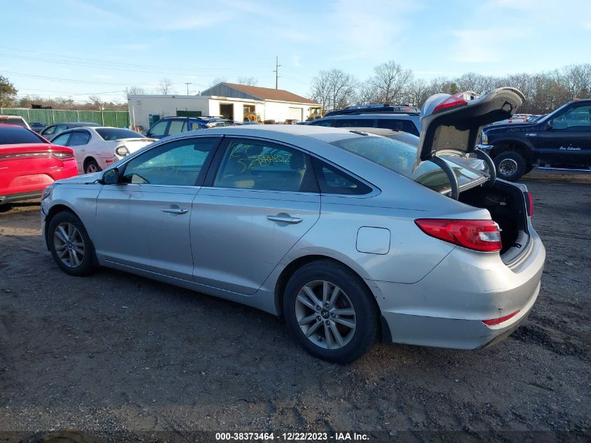 2016 HYUNDAI SONATA SE - 5NPE24AF7GH289224