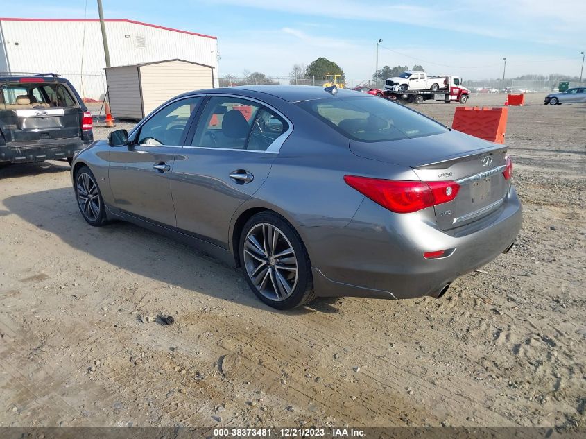 2014 INFINITI Q50 PREMIUM - JN1BV7AR3EM703529